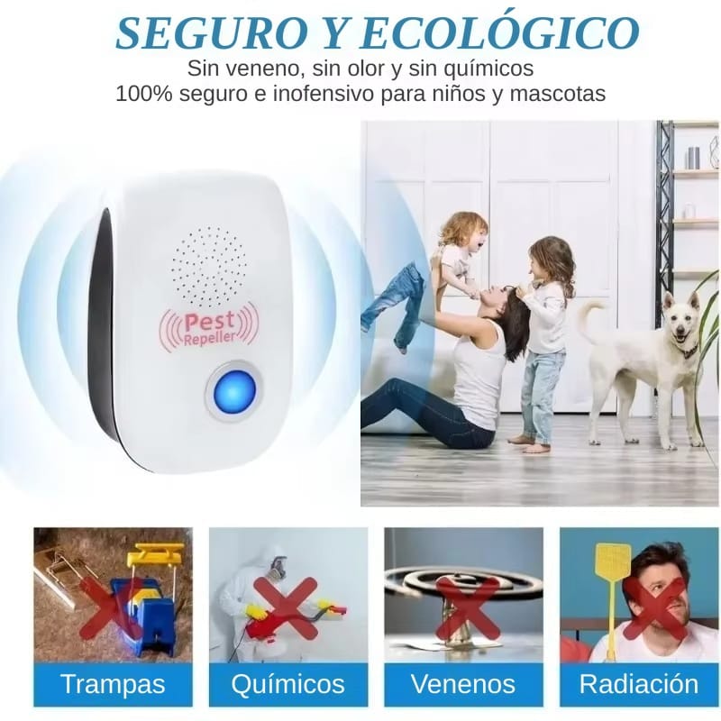 Repelente ultrasónico para insectos